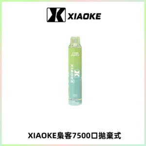 XIAOKE梟客7500Puffs跑馬燈拋棄式電子煙 可發光一次性